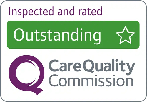 CQC Inpected and rated Outstanding