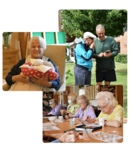 Activities for residents at Oak Lodge care home in Basingstoke, Hampshire