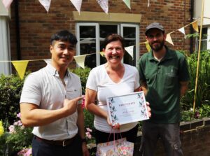 Holly Lodge Wins Love your Garden Competition 2024